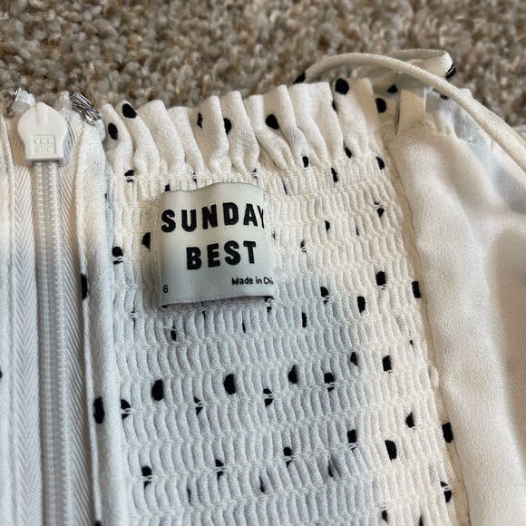 Sunday Best | Dresses | Aritzia Polka Dot Mini Dress | Poshmark